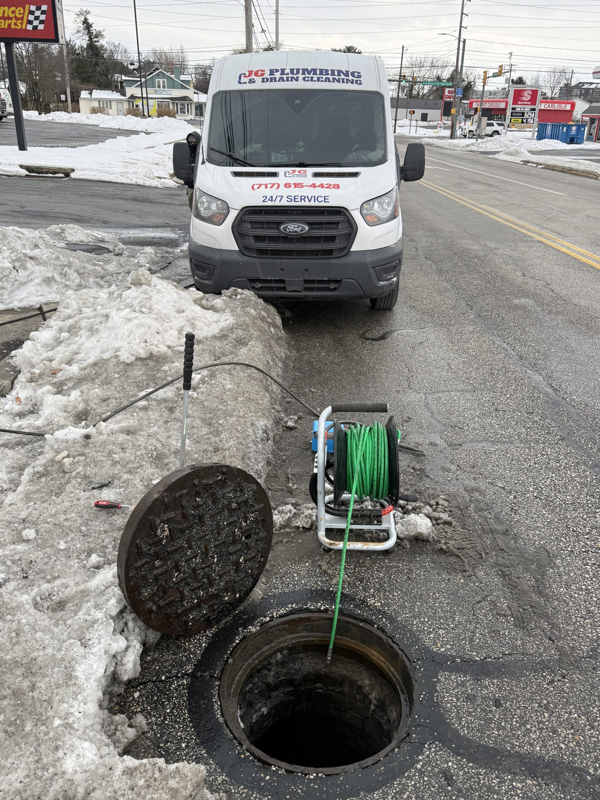 Sewer cleaning